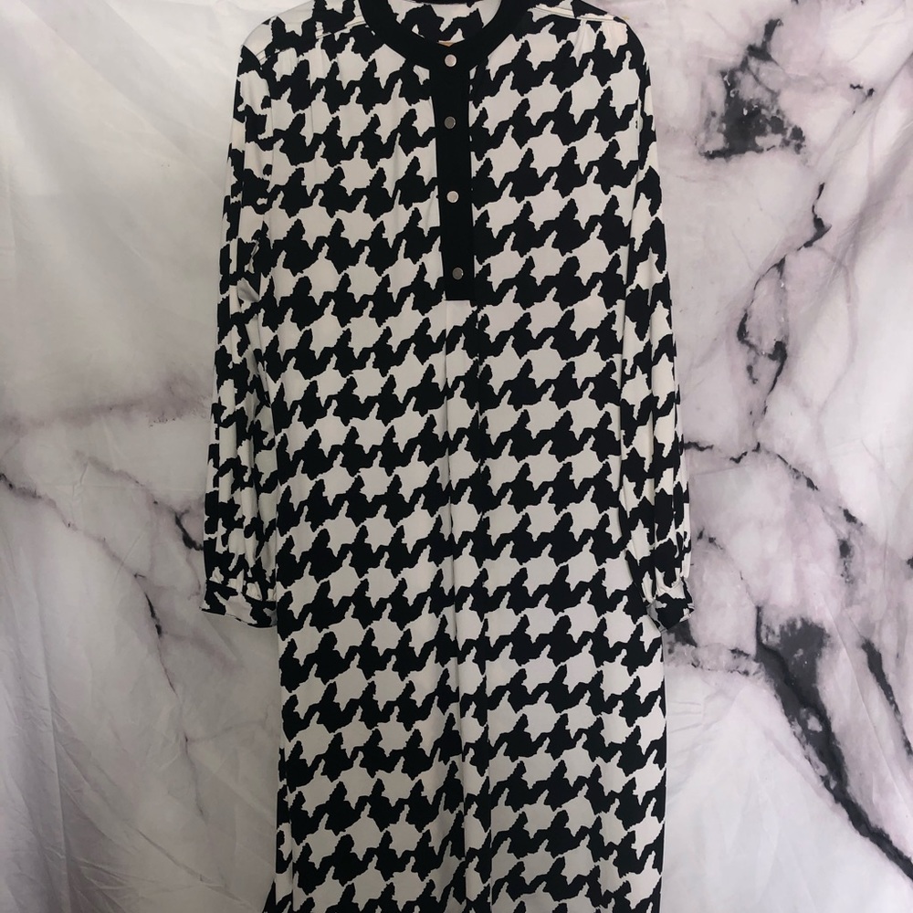 NY Collection black and white dress